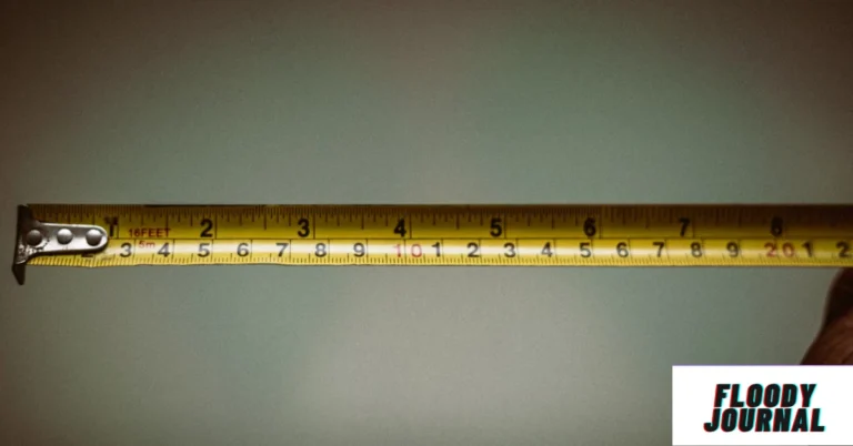 measuring tape showing 6.5 inches length measurement for size reference guide