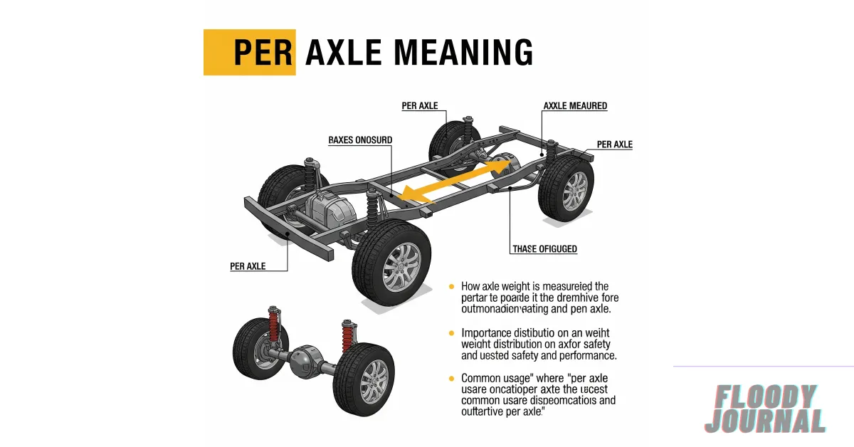 Per Axle Meaning: How It Affects Tolls, Repairs & Shipping