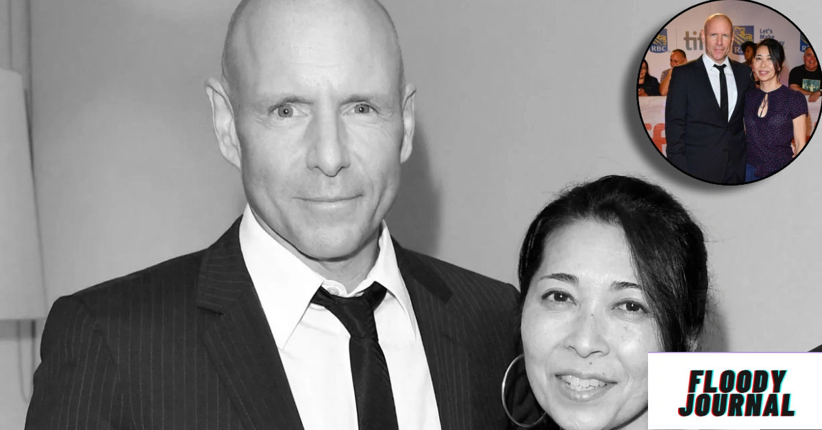 Midori Fujiwara with Hugh Dillon at a formal event